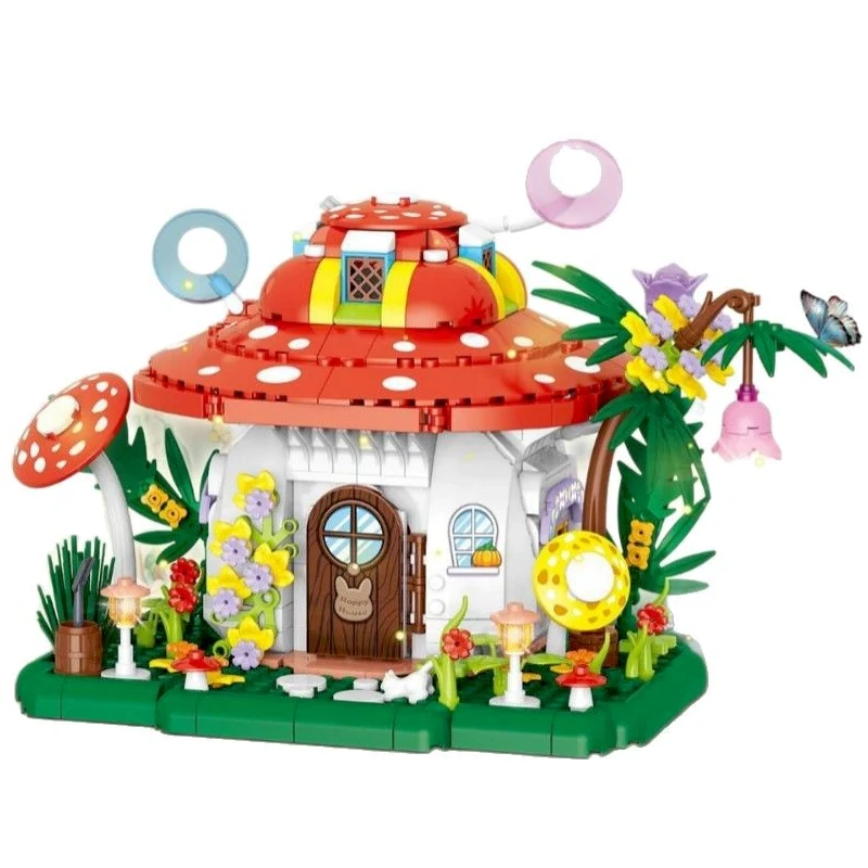 [Mini Micro Bricks] ZHEGAO Dreamland Mushroom Creator Expert