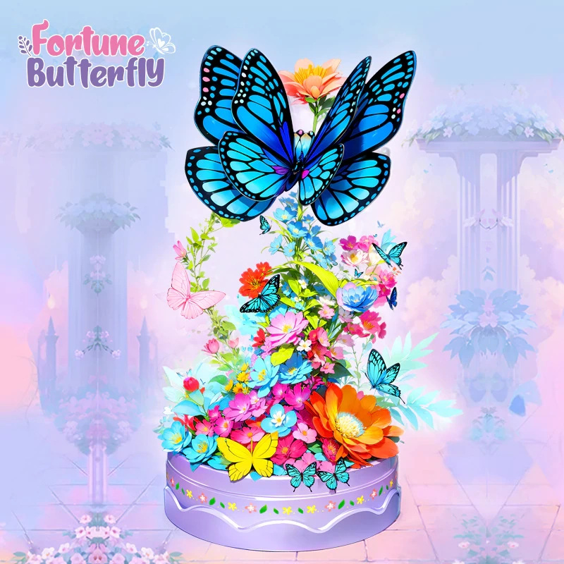 [Mini Micro Bricks] ZHEGAO 663502 Fortune Butterfly Creator Expert