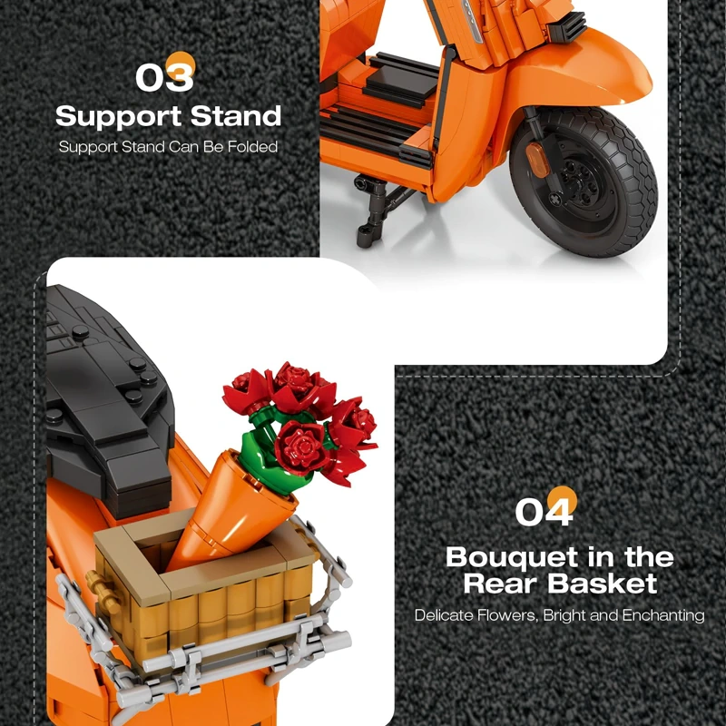 Reobrix RETRO SCOOTER Technic