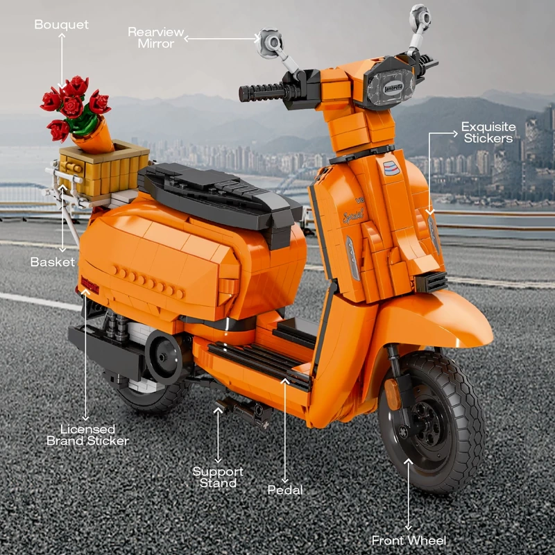 Reobrix RETRO SCOOTER Technic