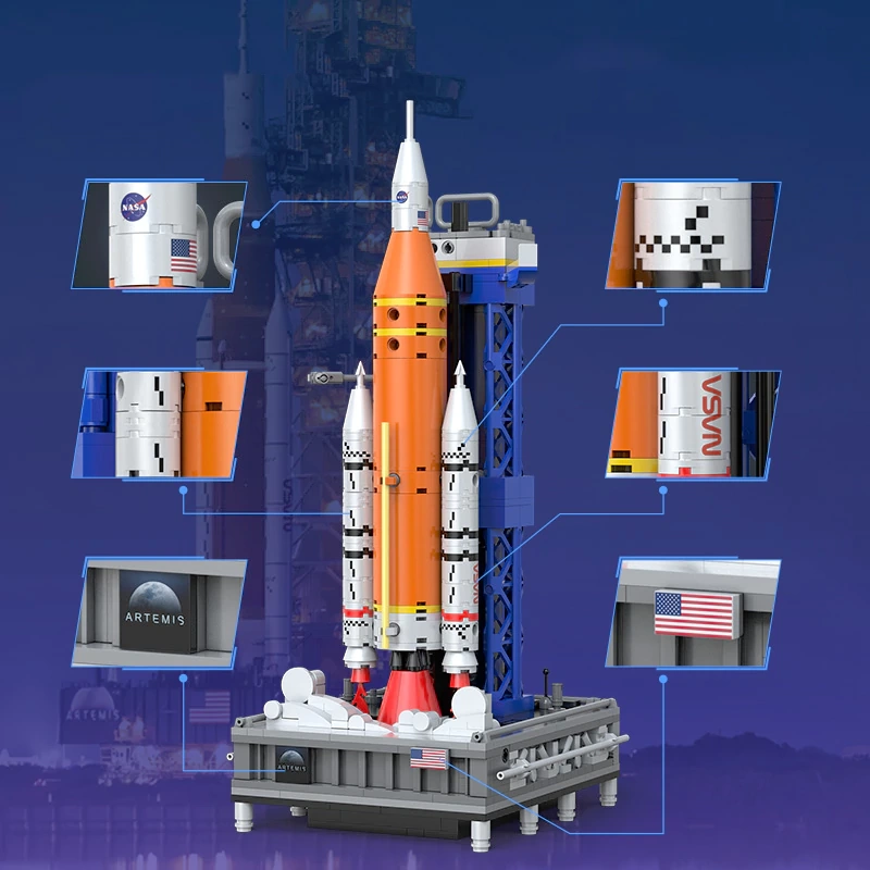 CaDA C56049 NASA SLS Artemis Rocket Technic
