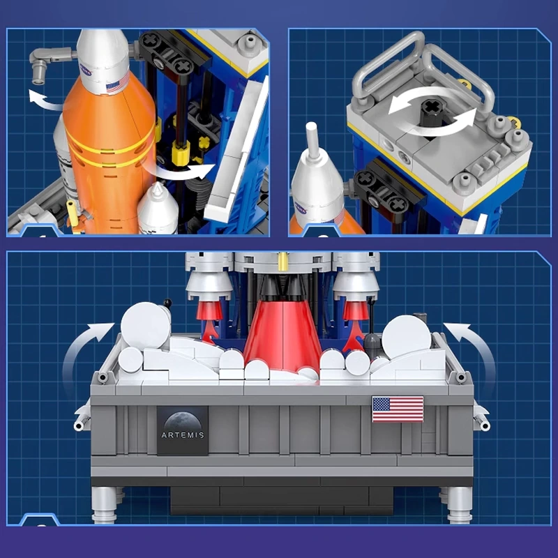 CaDA C56049 NASA SLS Artemis Rocket Technic