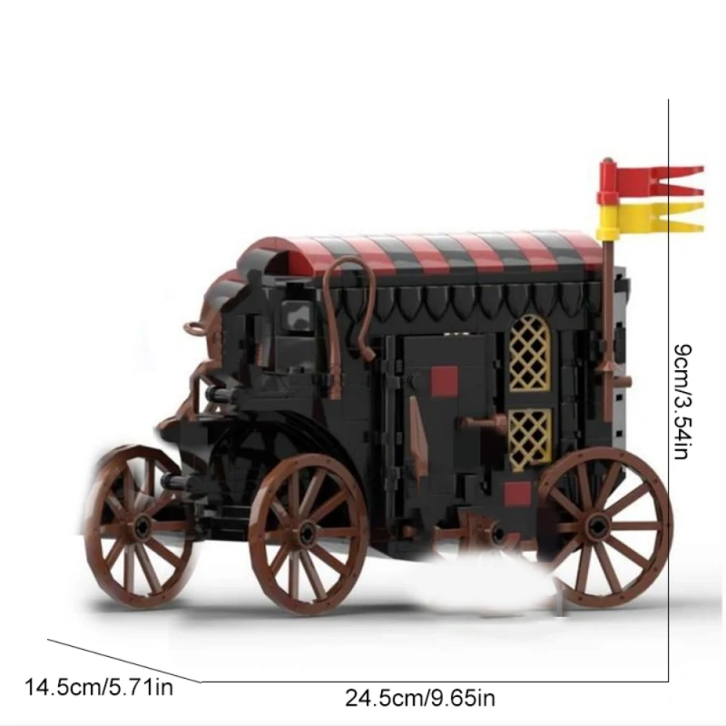 [Deal] Studio MOC 127645 Lion Knights' Carriage
