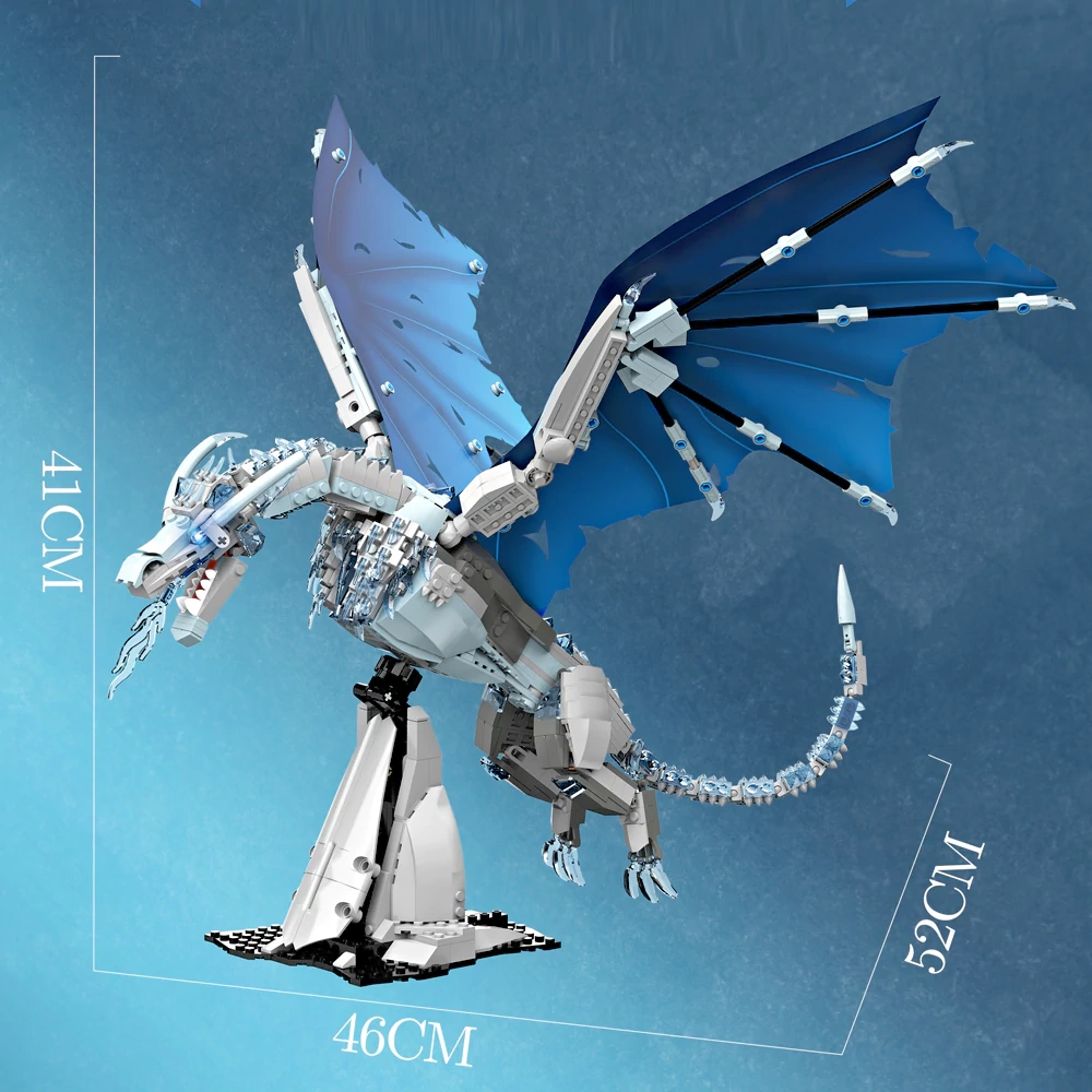 DK 7070 Ice Dragon Monster Dinosaur
