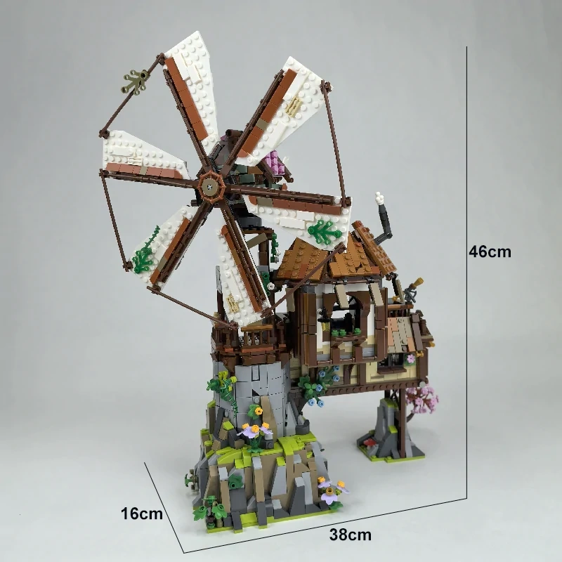 Studio MOC 910003 Mountain Windmill