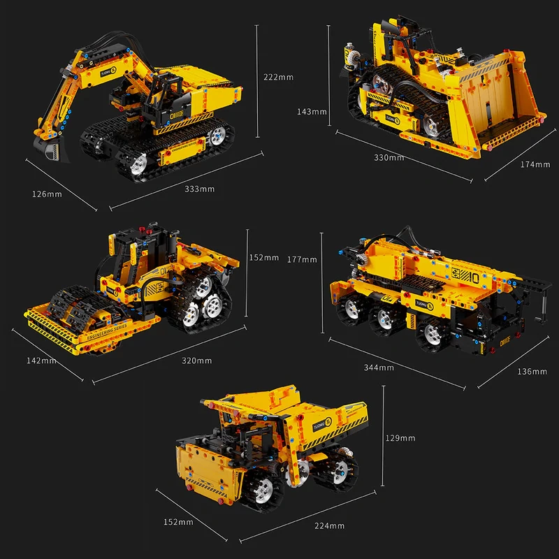 TUOMU T2012 Five Changes Stem Truck Technic