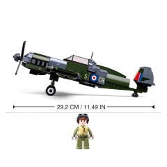M38-B0712 Spitfire Fighter 290±pcs