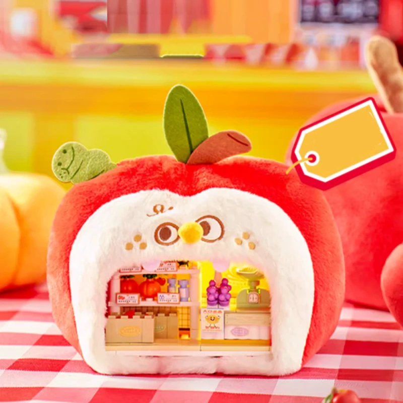 Wekki 519102 Big Appetite Shop Plush Building Block Blind Box Creator Expert