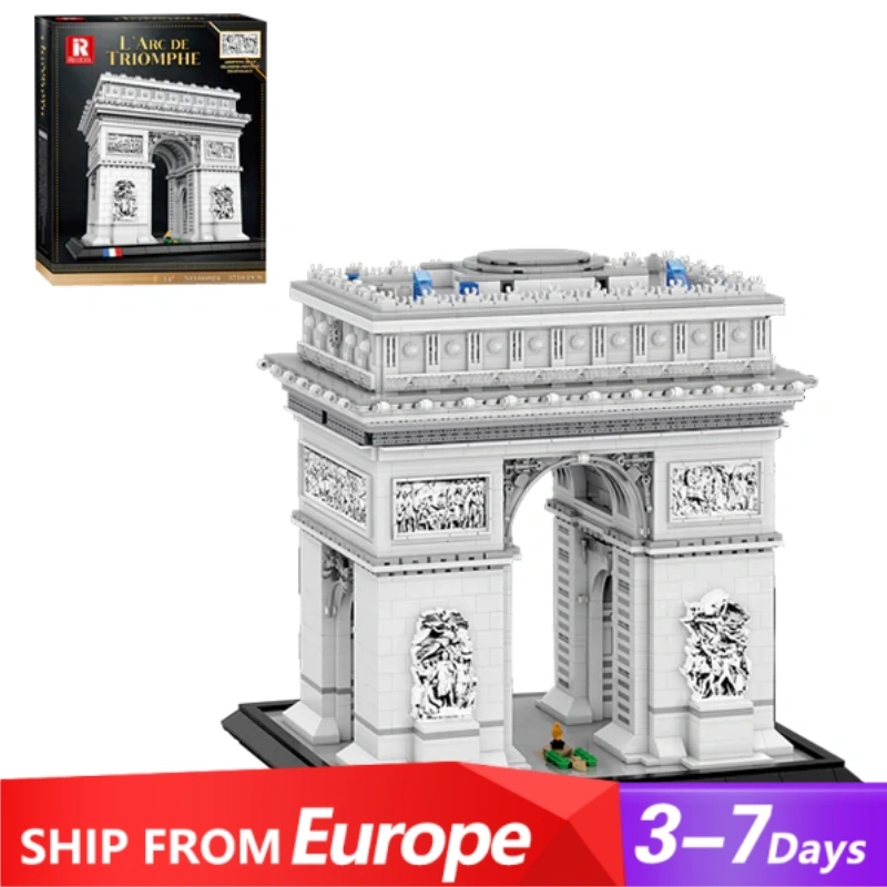 [Pre-sale] ReoBrix 66024 Arc de Triomphe Building Europe Warehouse Express
