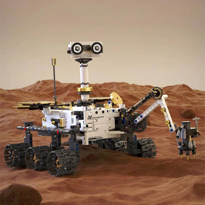 TUOMU T1009 Space Explanation Mars Exploration Vehicle Technic