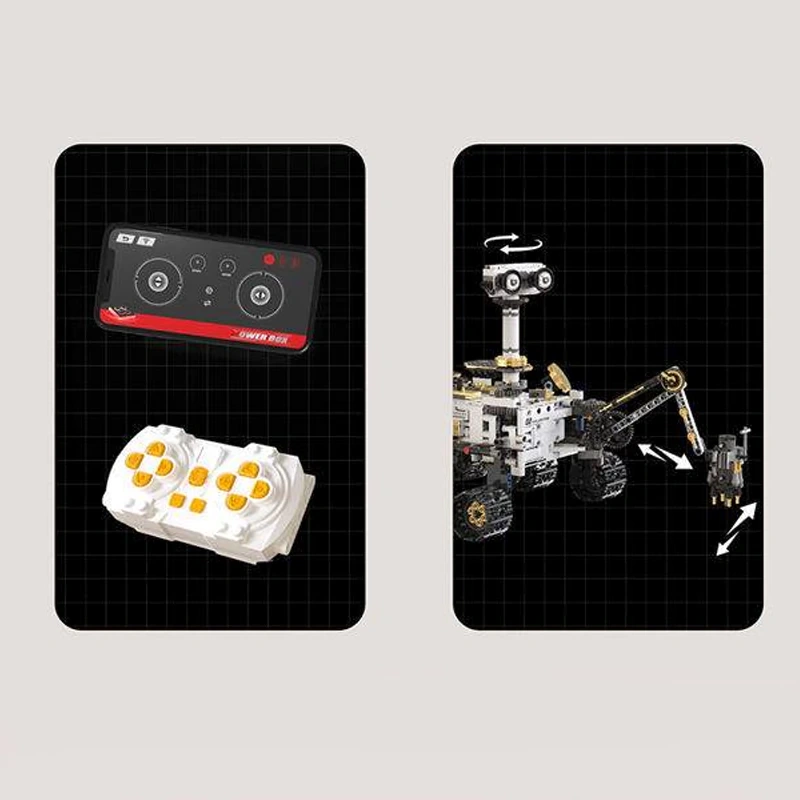 TUOMU T1009 Space Explanation Mars Exploration Vehicle Technic