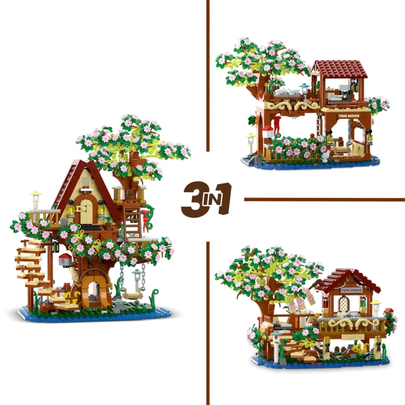 XMORK 20206 FANTASY TREEHOUSE 3IN1 Modular Buildings