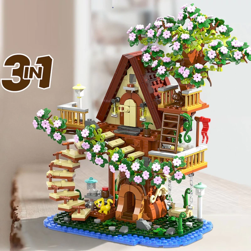 XMORK 20206 FANTASY TREEHOUSE 3IN1 Modular Buildings