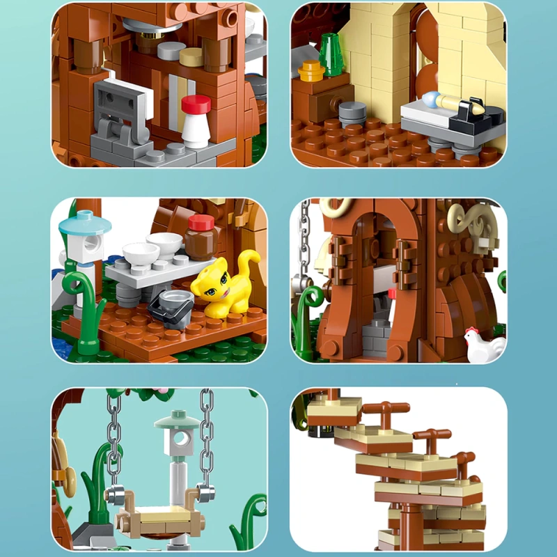 XMORK 20206 FANTASY TREEHOUSE 3IN1 Modular Buildings