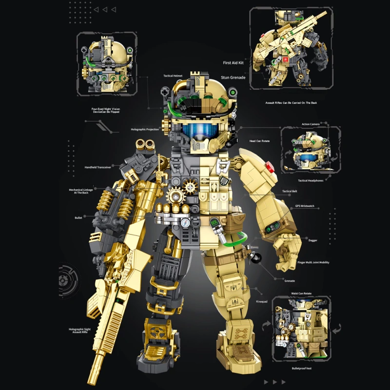 GISEGA G8905 Soldier Creator Expert