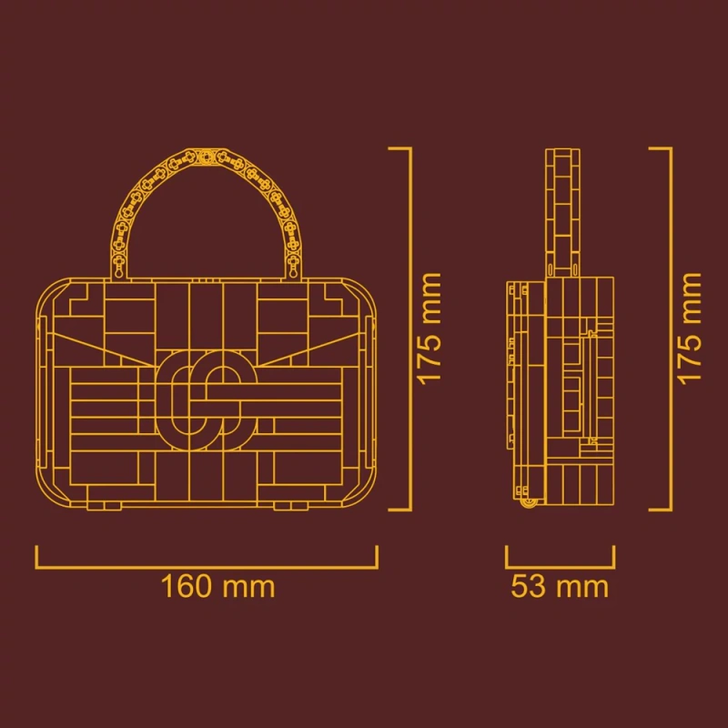 JIESTAR Assembled Handbag Creator Expert