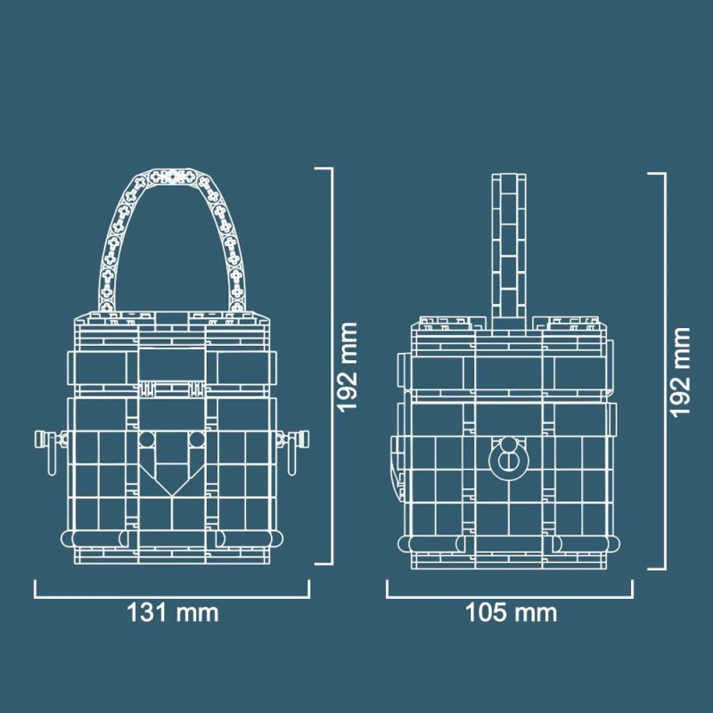 JIESTAR Assembled Handbag Creator Expert