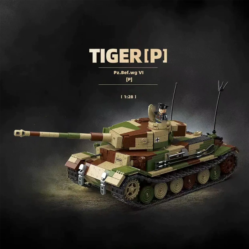 QUANGUAN 100302 Tiger P Armored Command Vehicle Tank Military