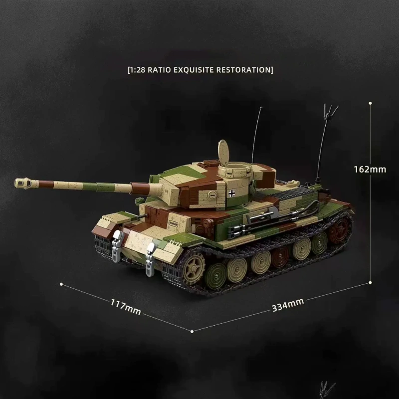 QUANGUAN 100302 Tiger P Armored Command Vehicle Tank Military