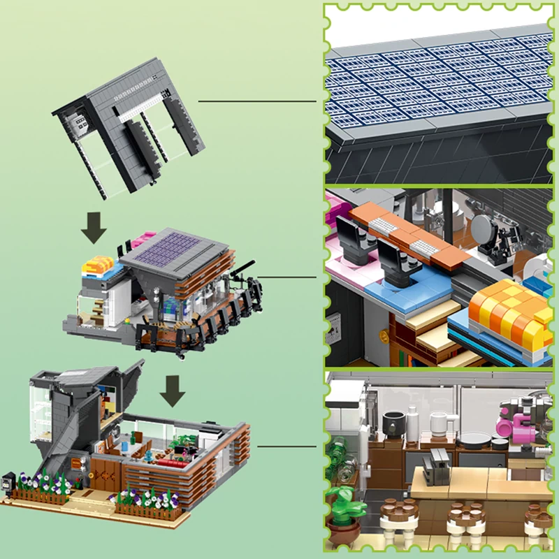 [Pre-sale] XMORK 10213 The Lambda House Modular Buildings