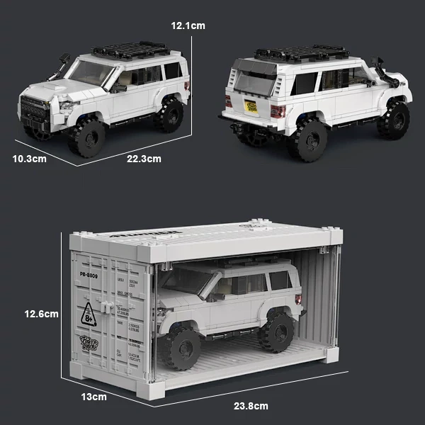 [Deal] PowerBlock TOYOTA Licensed 8-Wide 1:32 Scale Car Technic