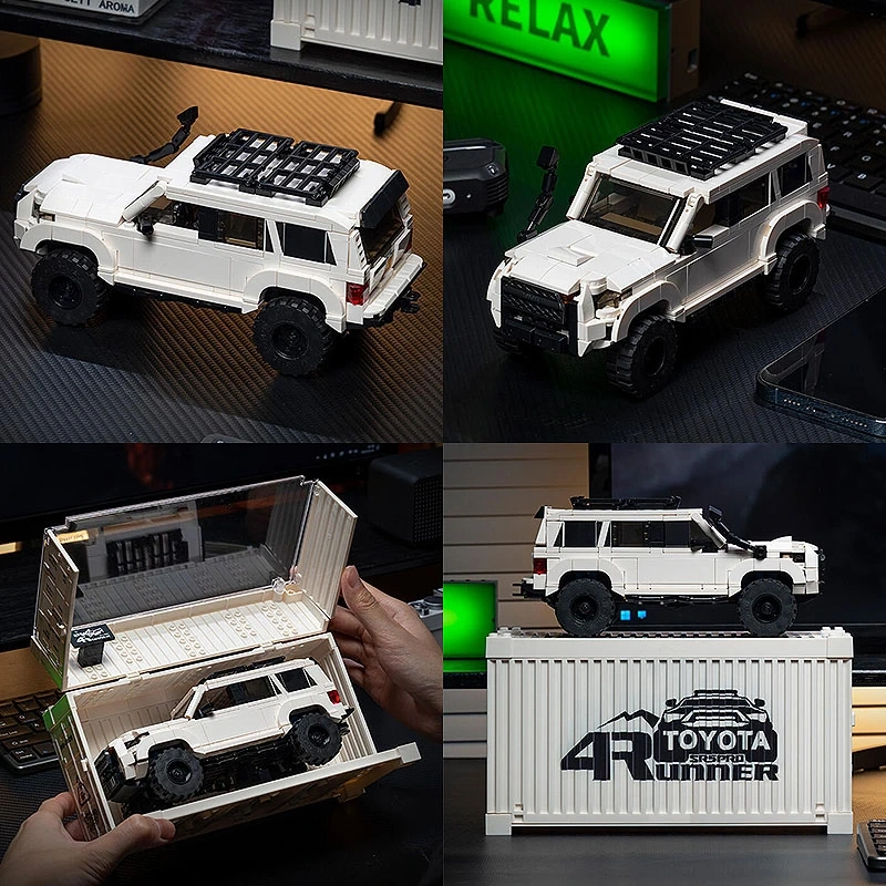 [Deal] PowerBlock TOYOTA Licensed 8-Wide 1:32 Scale Car Technic
