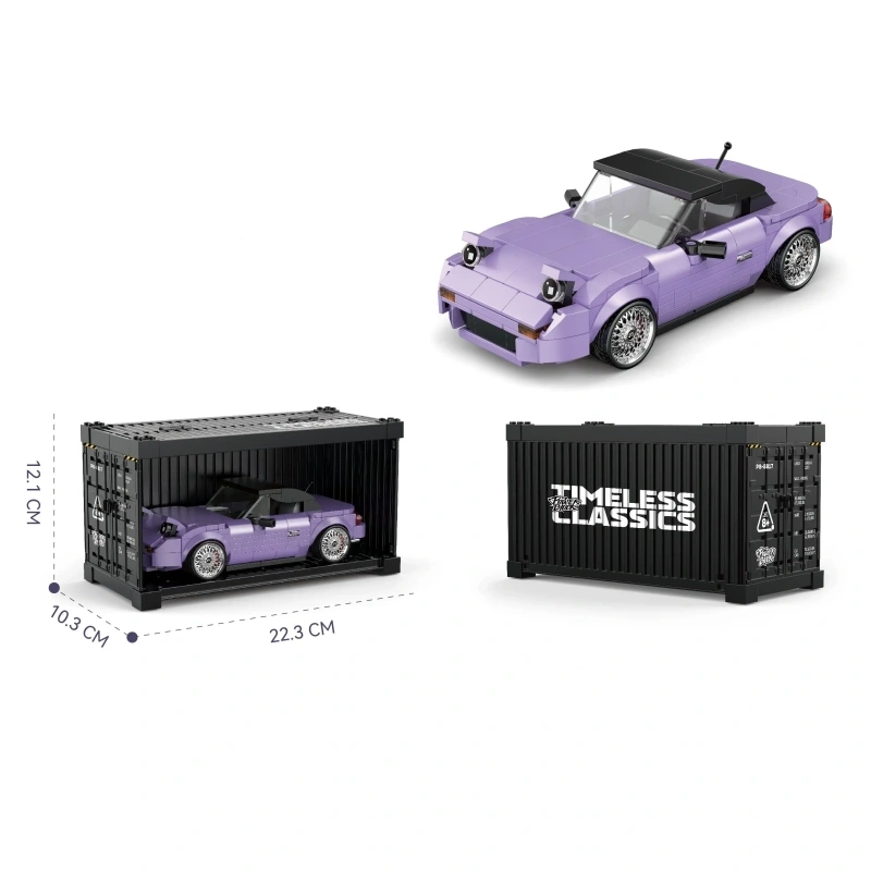 [DEAL] PowerBlock Classic Car Collection 1:32 8-Wide 1:32 Scale Car Technic