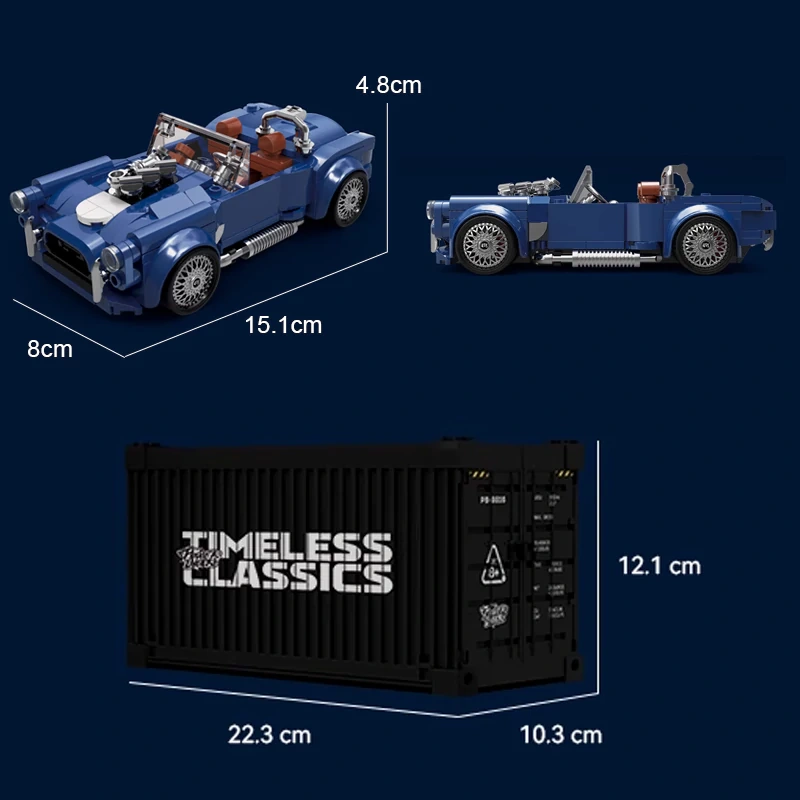 [DEAL] PowerBlock Classic Car Collection 1:32 8-Wide 1:32 Scale Car Technic