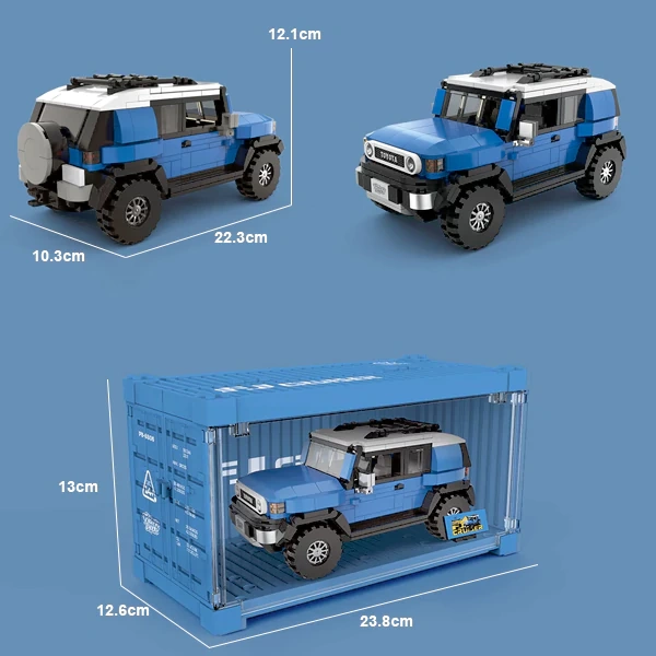 [Deal] PowerBlock TOYOTA Licensed 8-Wide 1:32 Scale Car Technic