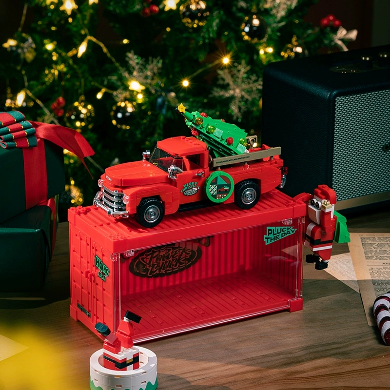 [Deal] PowerBlock PB8849 Christmas Limited Edition Truck 8-Wide 1:32 Scale Car Technic