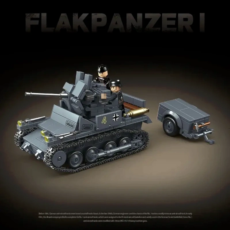 QUANGUAN 100299 Flakpanzer I Tank Military