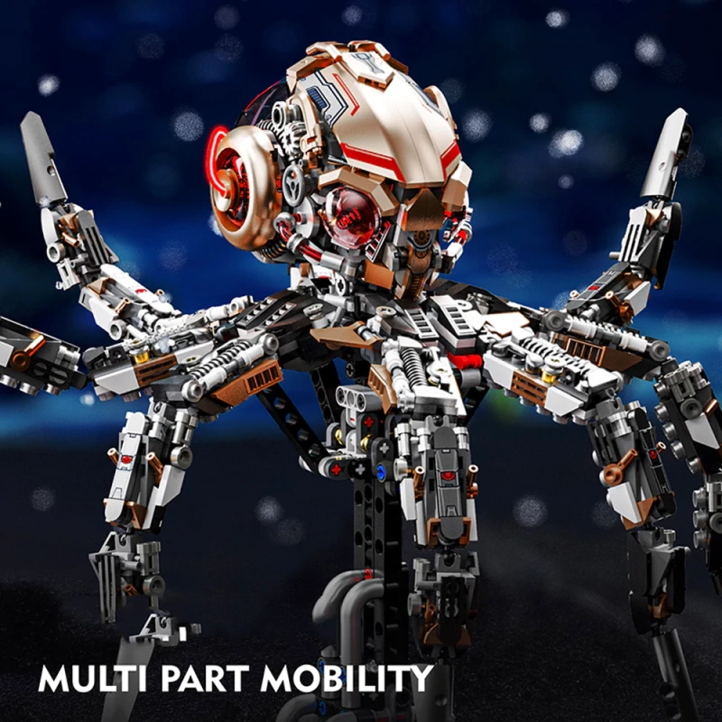 MJI 13085 Machiner Semi Mechanical Octopus Creator Expert