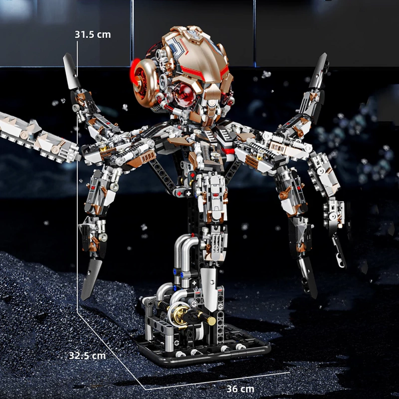 MJI 13085 Machiner Semi Mechanical Octopus Creator Expert