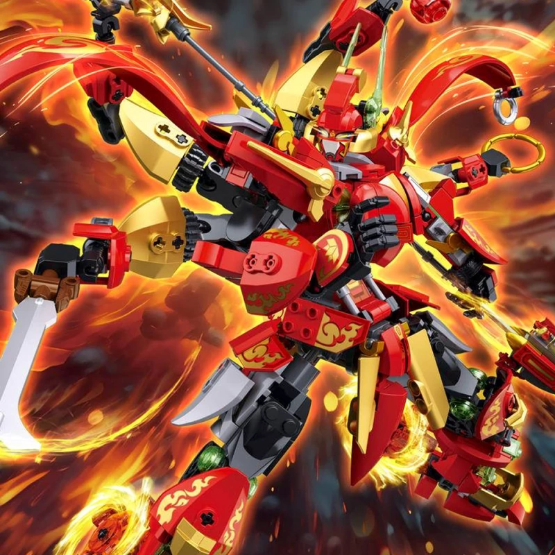 Sluban Creation of the Gods Mech Creator Expert