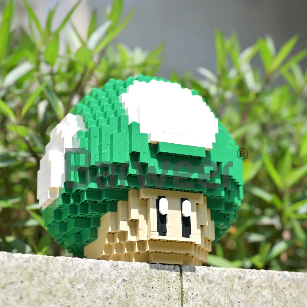 Studio MOC 0000010-11 Super Mario Bros Mushroom Game
