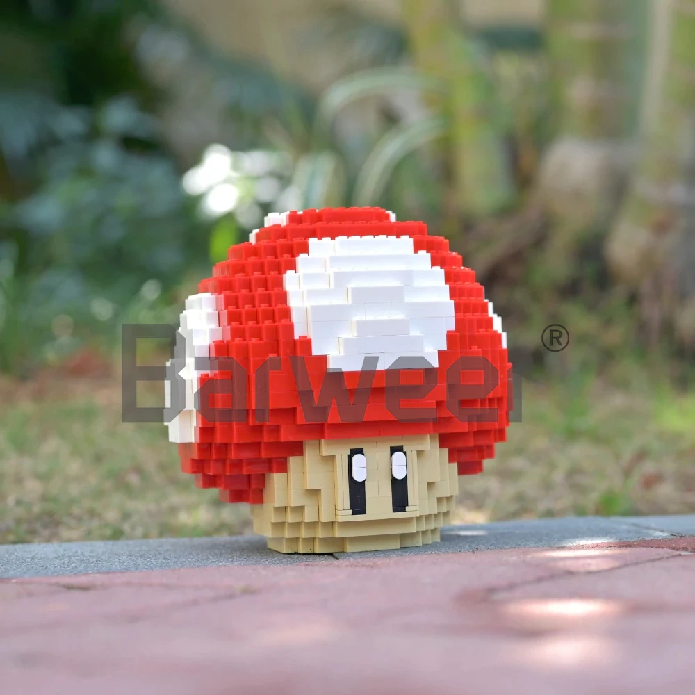 Studio MOC 0000010-11 Super Mario Bros Mushroom Game