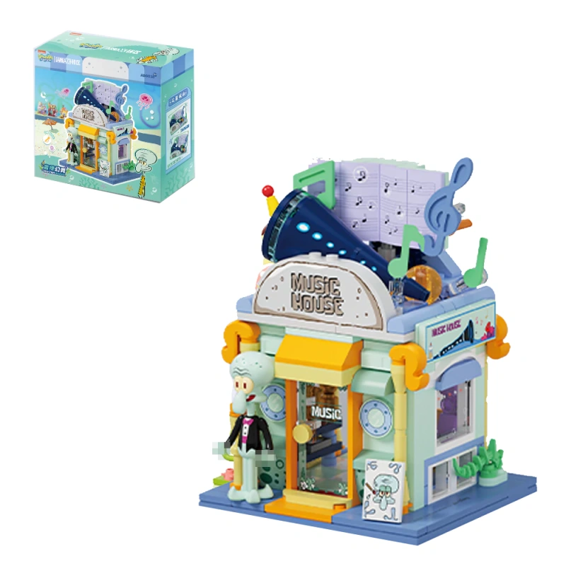AREA-X SpongeBob SquarePants Funny Shop MINI Bikini Bottom Movie
