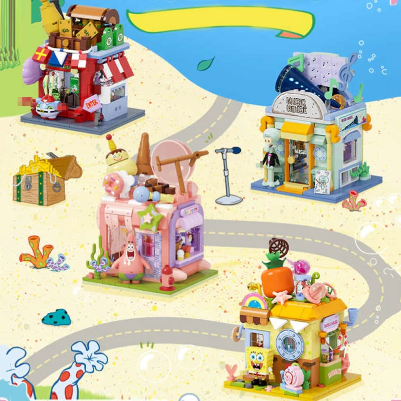 AREA-X SpongeBob SquarePants Funny Shop MINI Bikini Bottom Movie