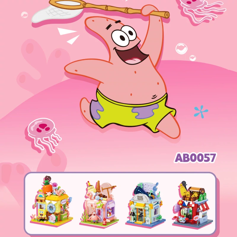 AREA-X SpongeBob SquarePants Funny Shop MINI Bikini Bottom Movie