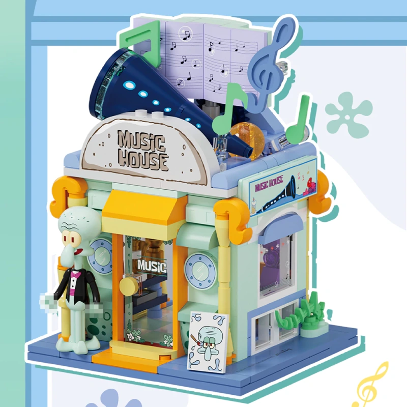 AREA-X SpongeBob SquarePants Funny Shop MINI Bikini Bottom Movie