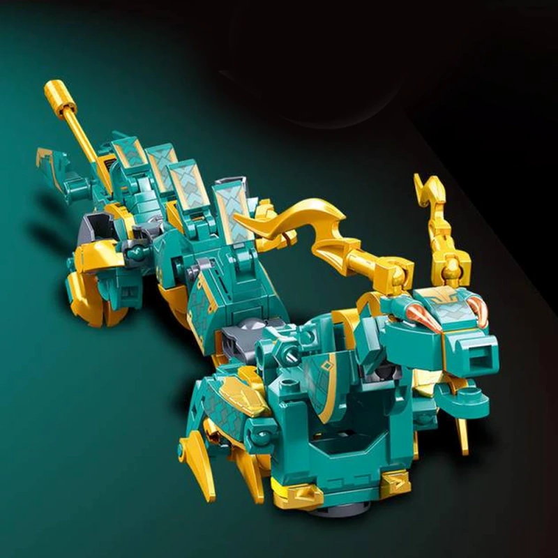 Sluban Classic of Mountains and Seas The Four Great Divine Beasts Mech Dual Form Chinese Culture