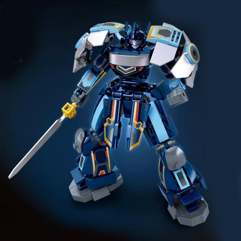 Sluban Classic of Mountains and Seas The Four Great Divine Beasts Mech Dual Form Chinese Culture