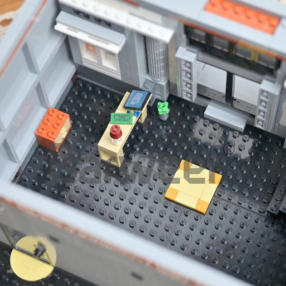 [Mini Micro Bricks] JiQing JQ10005 City Hall Modular Buildings