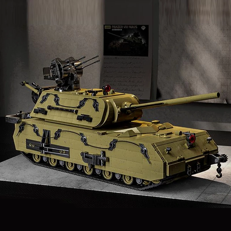 12GO 98001 PANZER VIII MAUS Tank Military