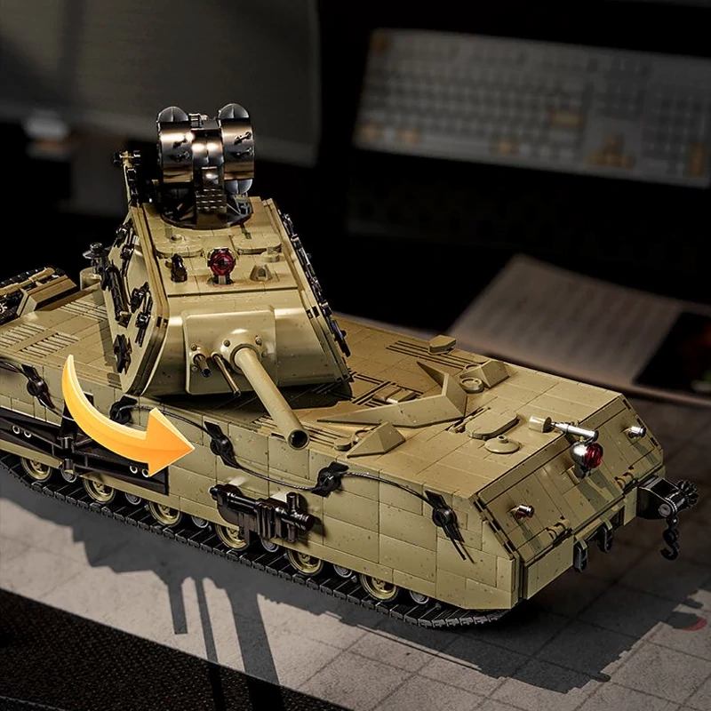 12GO 98001 PANZER VIII MAUS Tank Military