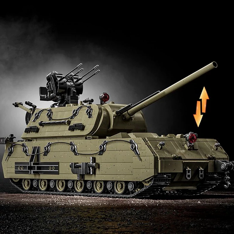 12GO 98001 PANZER VIII MAUS Tank Military