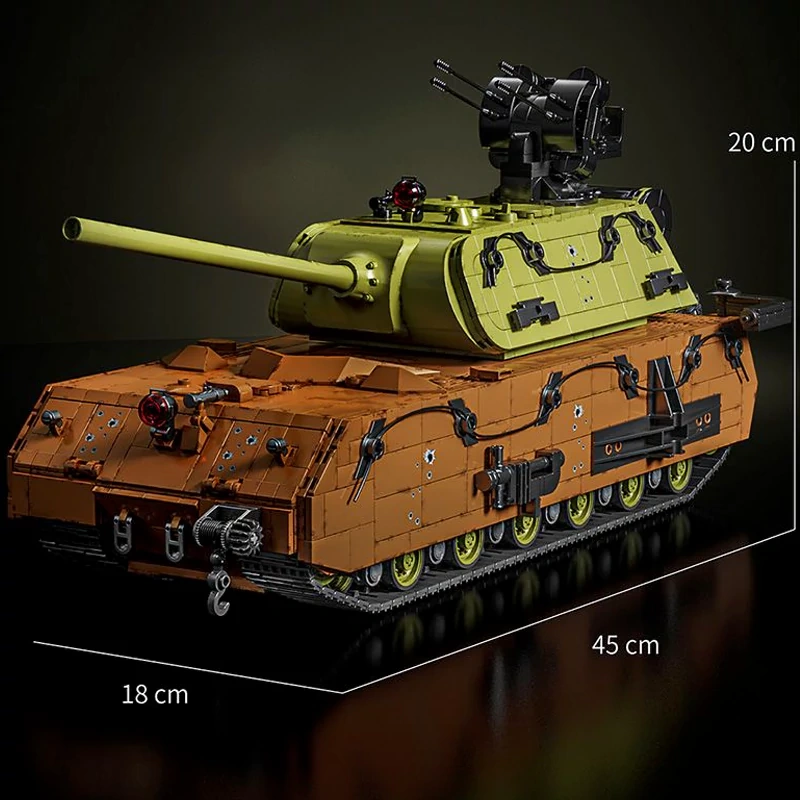 [Pre-sale] 12GO 98002 PANZER VII MAUS Tank Military