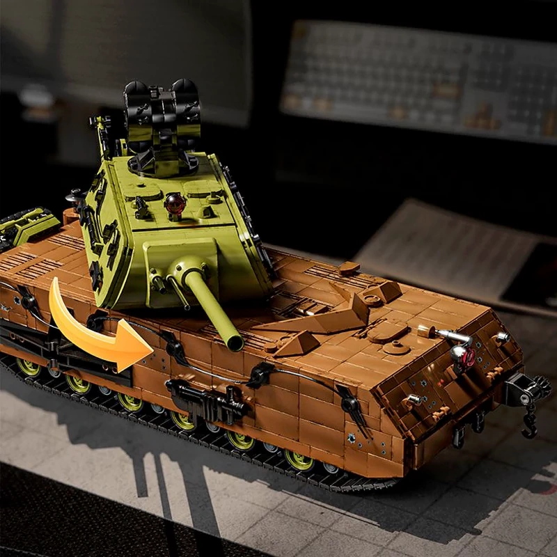 [Pre-sale] 12GO 98002 PANZER VII MAUS Tank Military
