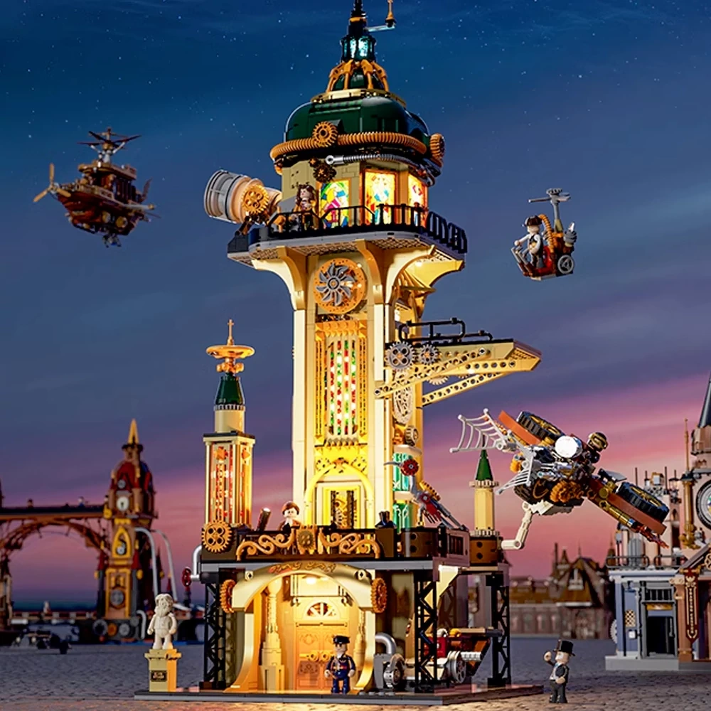 Funwhole F9070 Steampunk Observation Tower Modular Buildings