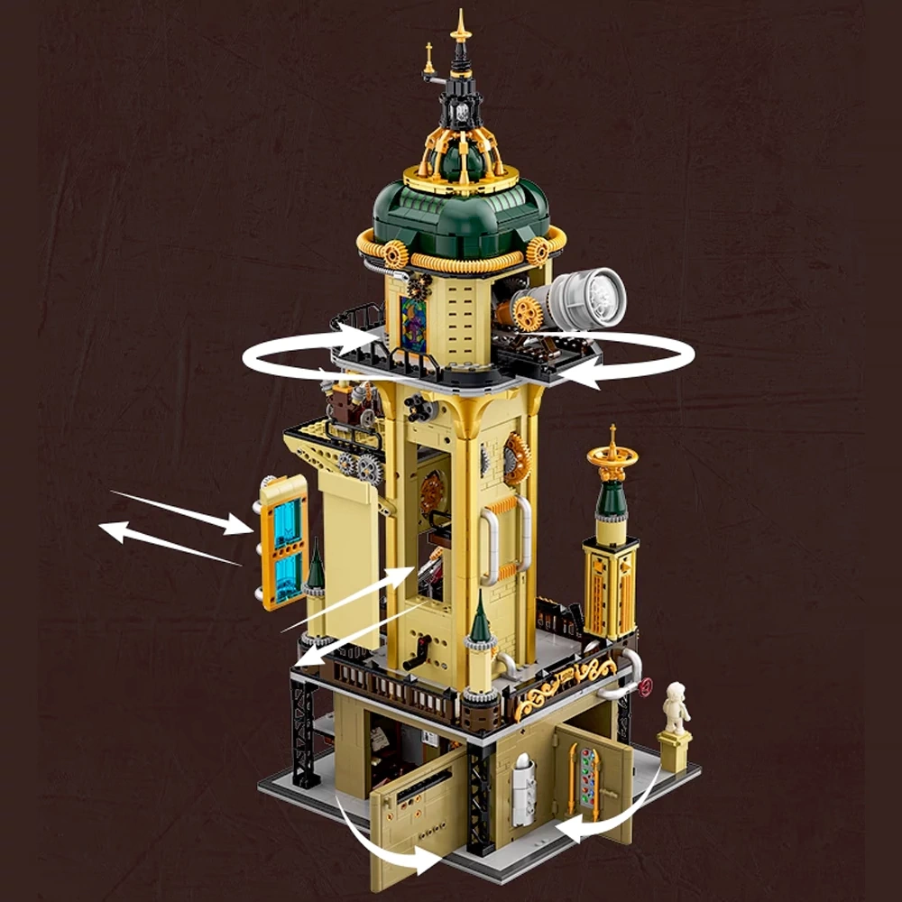 Funwhole F9070 Steampunk Observation Tower Modular Buildings